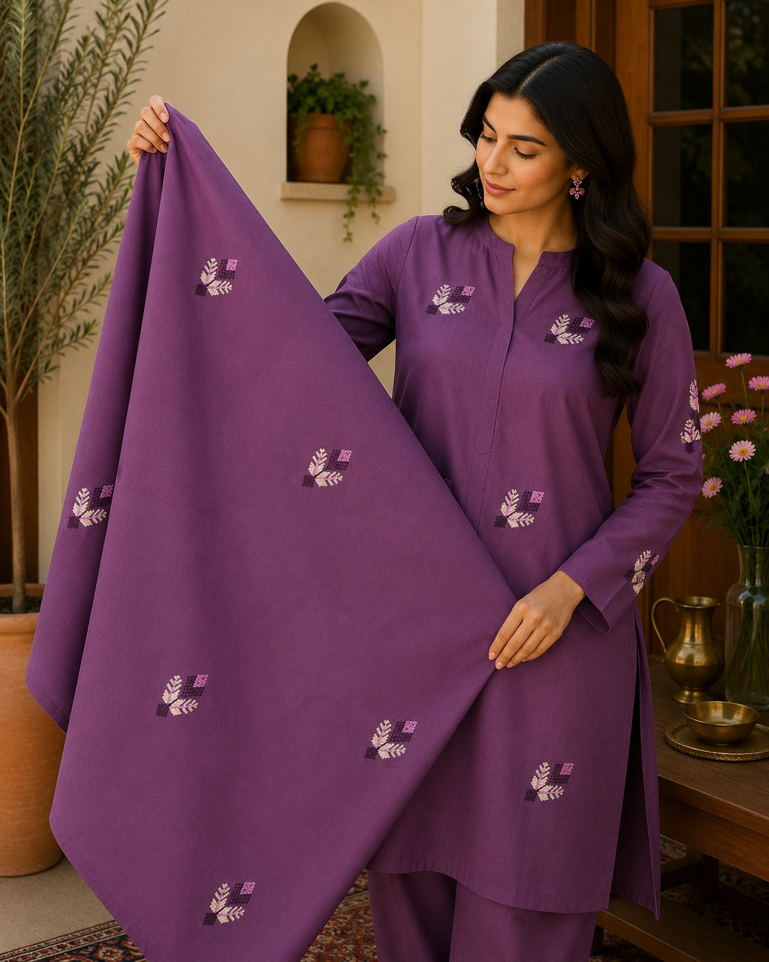 Bareeze Embroidered Lawn 2-Piece Unstitched