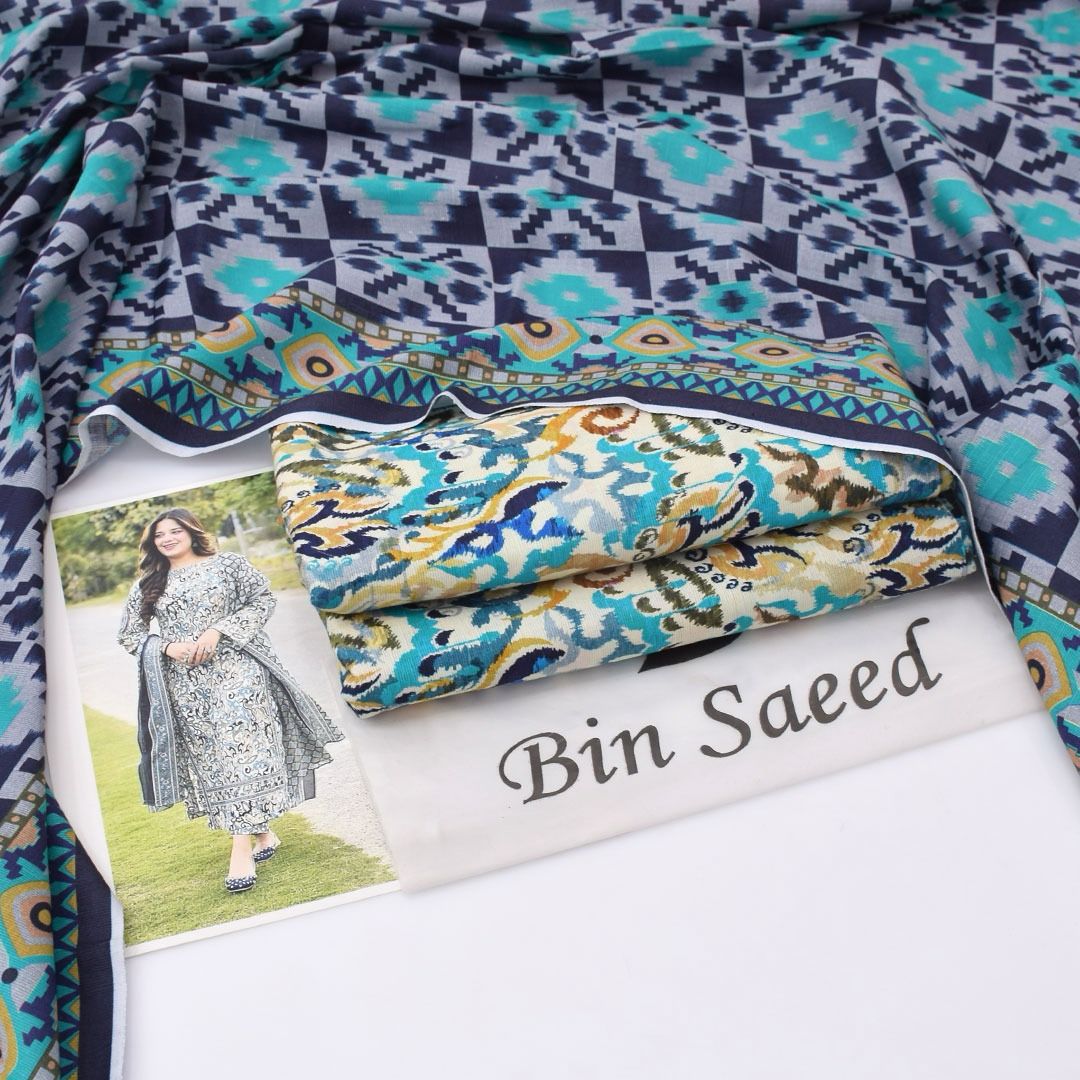 Khaddar 3 Piece Unstitched
