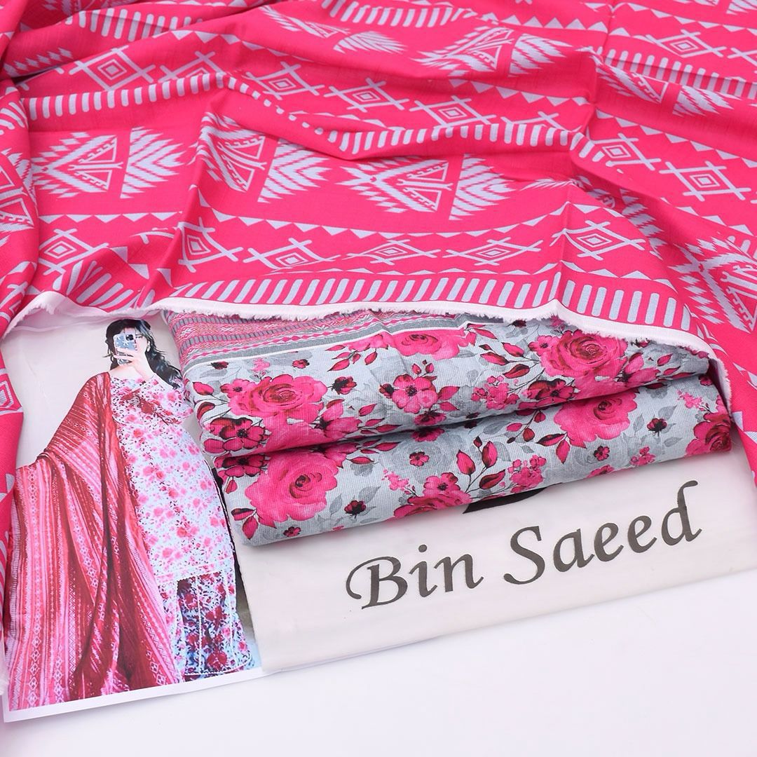 Khaddar 3 Piece Unstitched