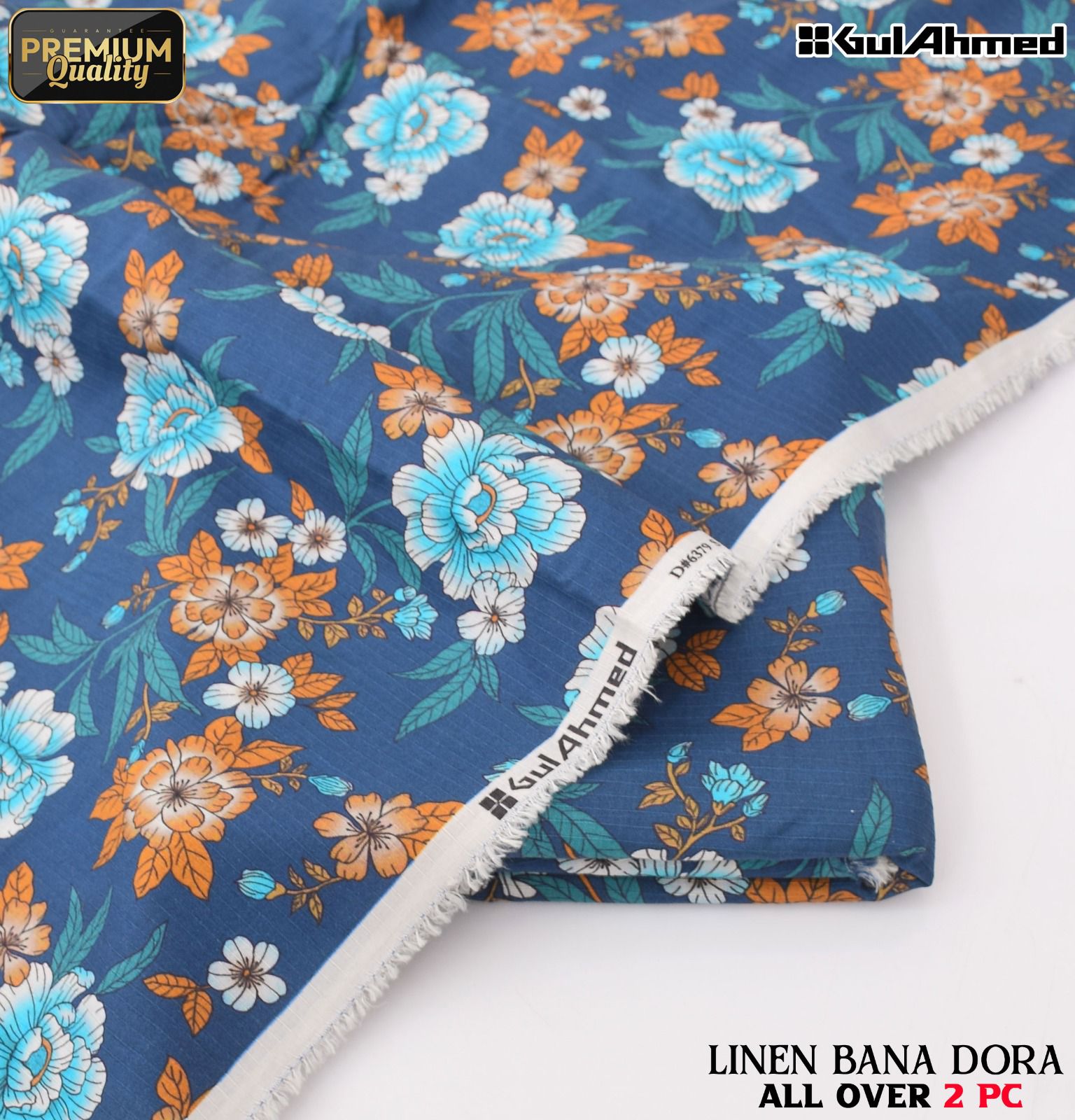 Linen Bana Doria 2_Piece All Over Digital Print