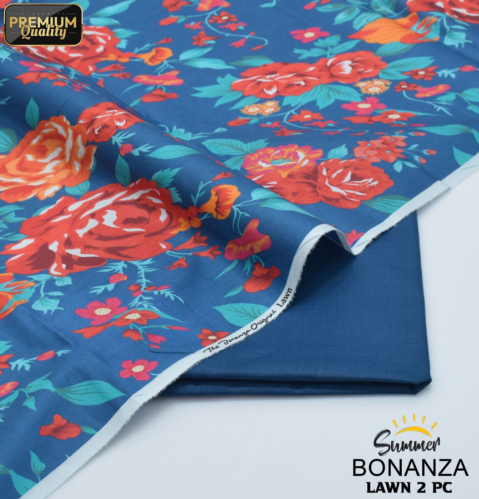 Bonanza Digital Lawn 2-Piece Un-stiched