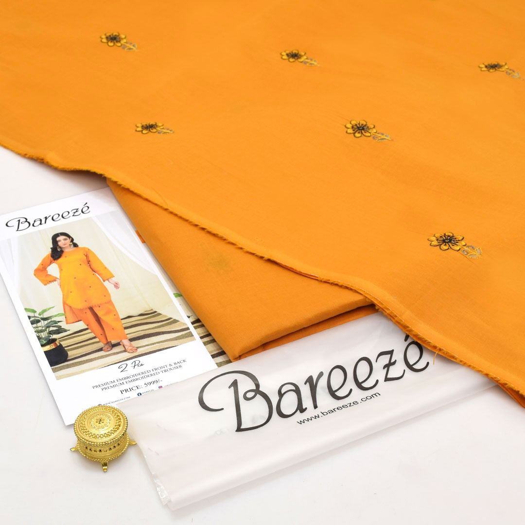 Bareeze Embroidered Lawn 2-Piece Unstitched