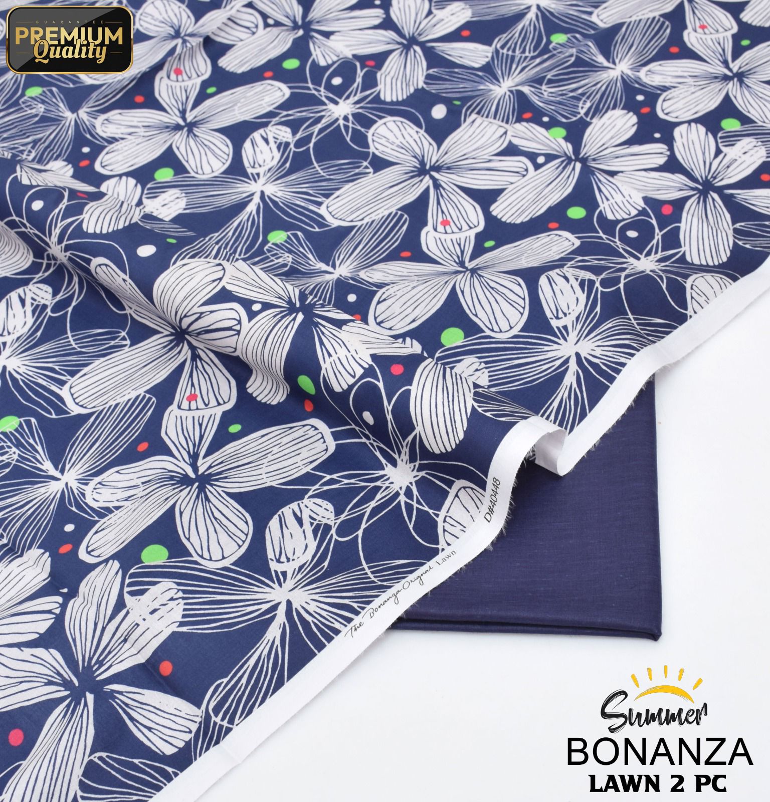 Bonanza Digital Lawn 2-Piece Un-stiched