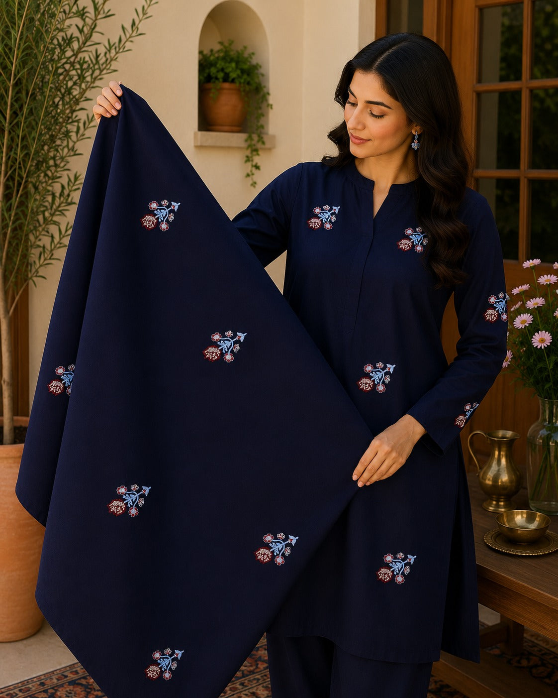 Bareeze Embroidered Lawn 2-Piece Unstitched