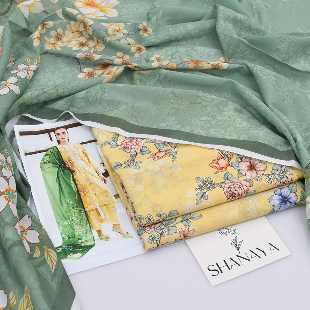 Shanaya Digital Lawn 3-Piece Unstiched