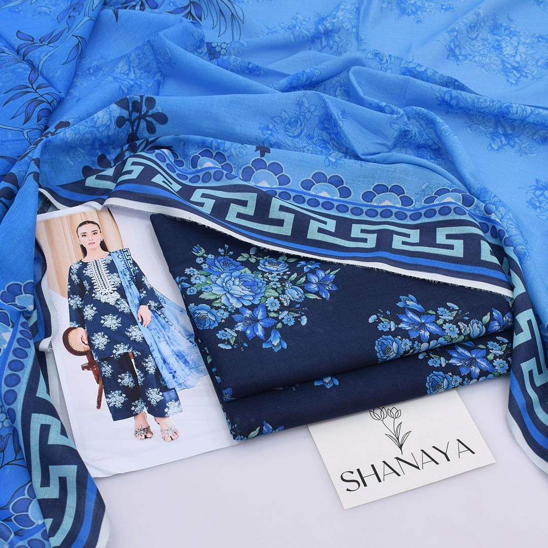 Shanaya Digital Lawn 3-Piece Unstiched