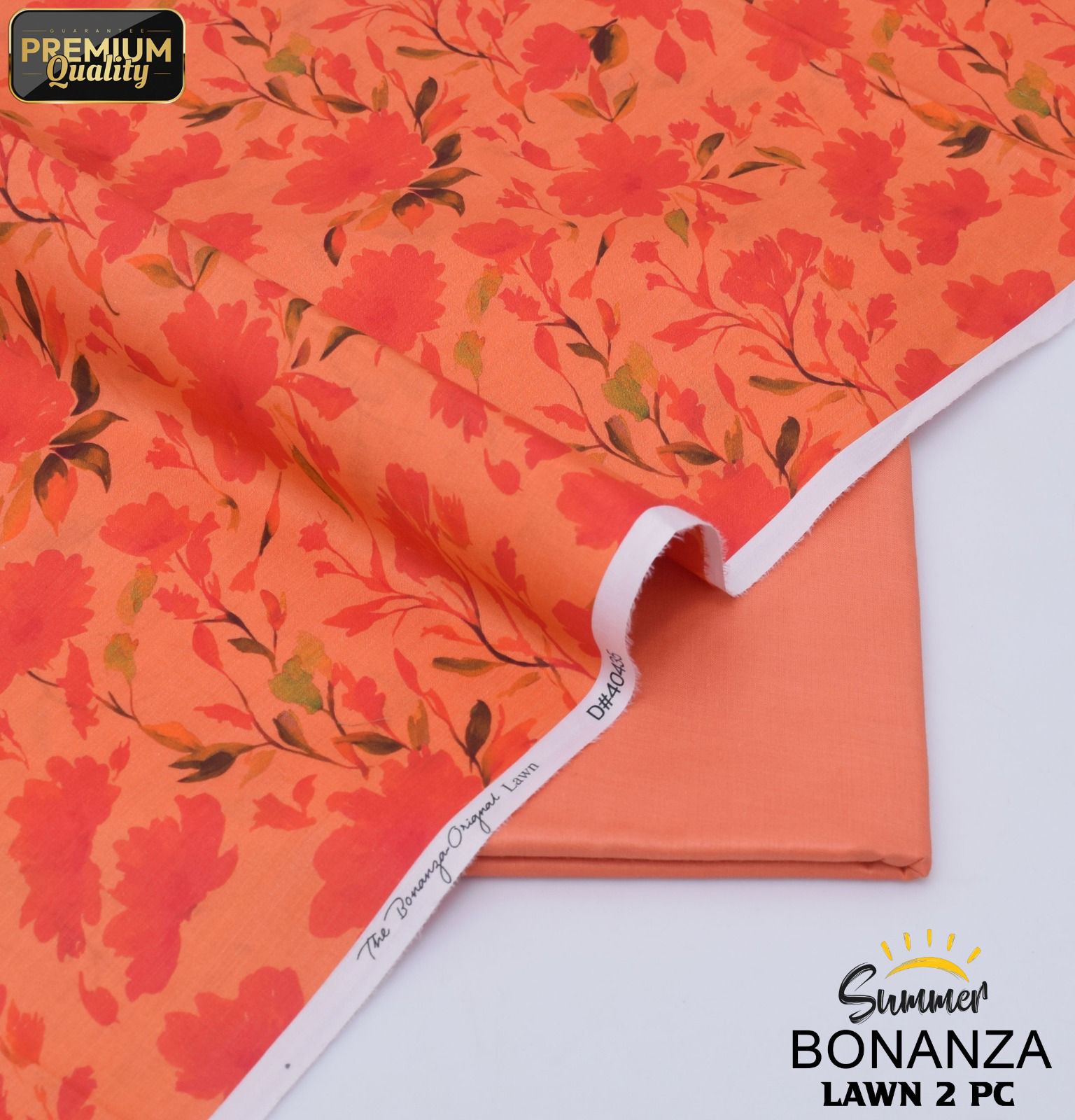 Bonanza Digital Lawn 2-Piece Un-stiched