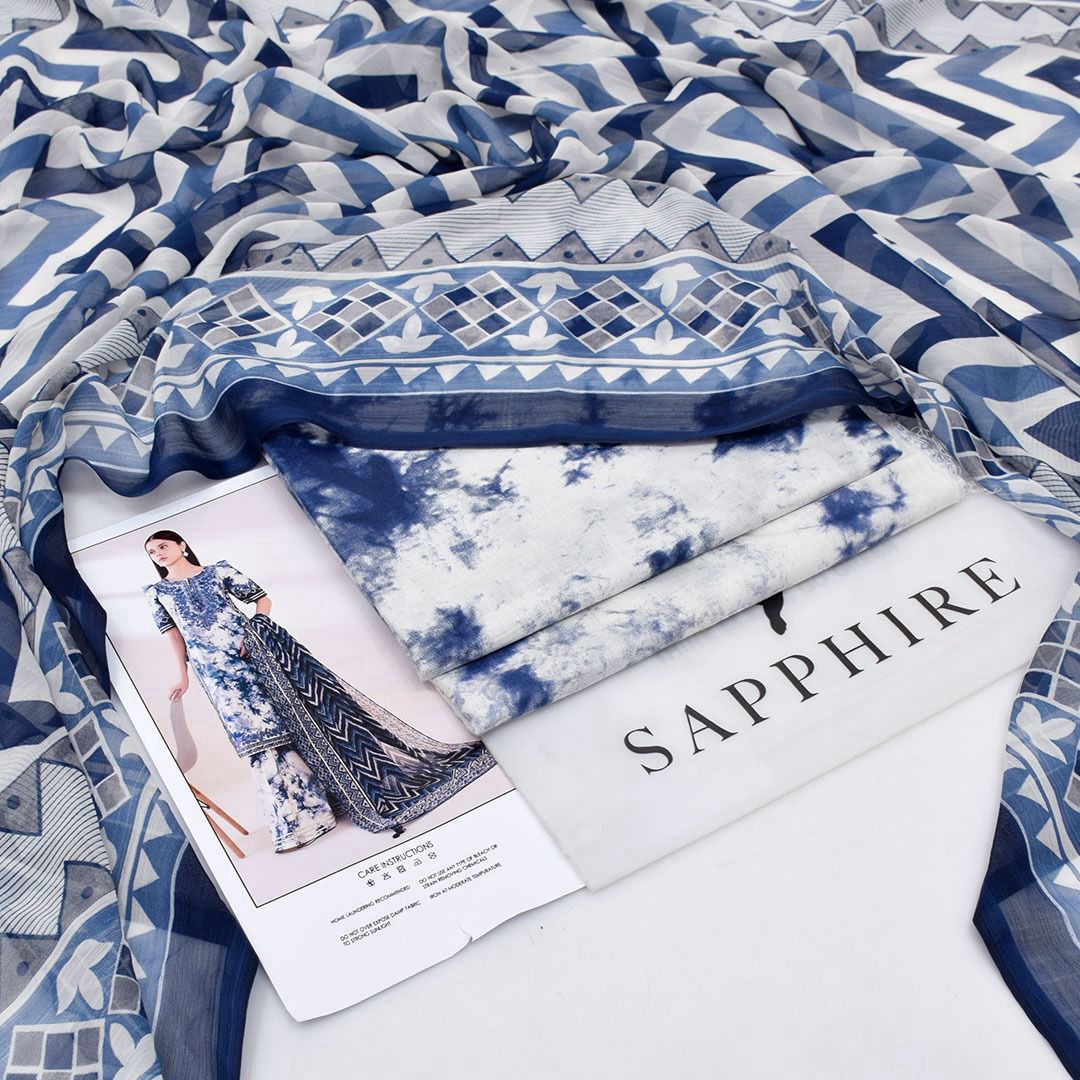 Maria B Lawn 3-Piece UnStiched