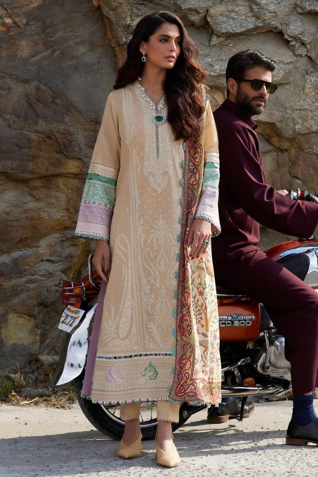 ELAN Winter Embroidered 3 Piece Unstitched