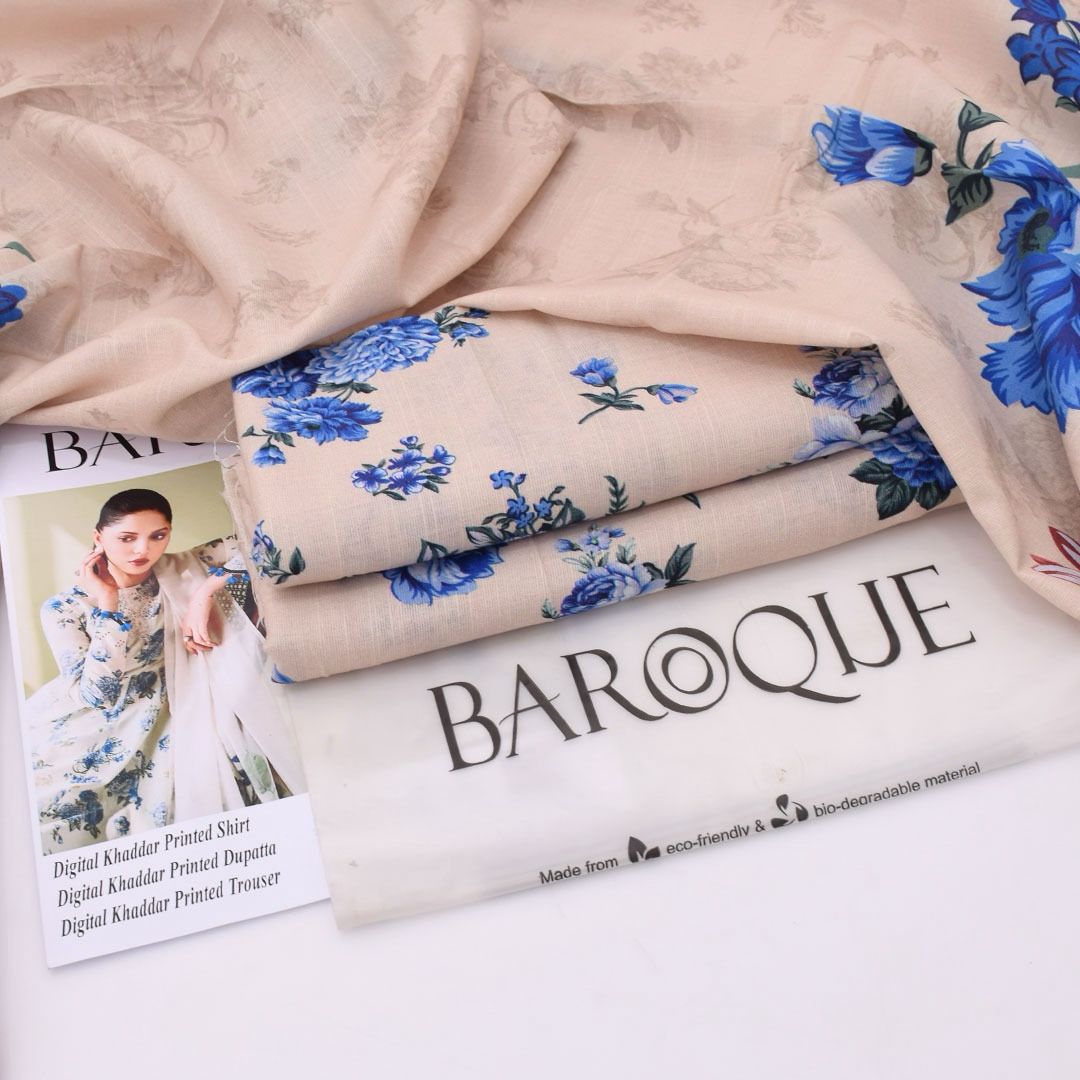 Khaddar 3 Piece Unstitched