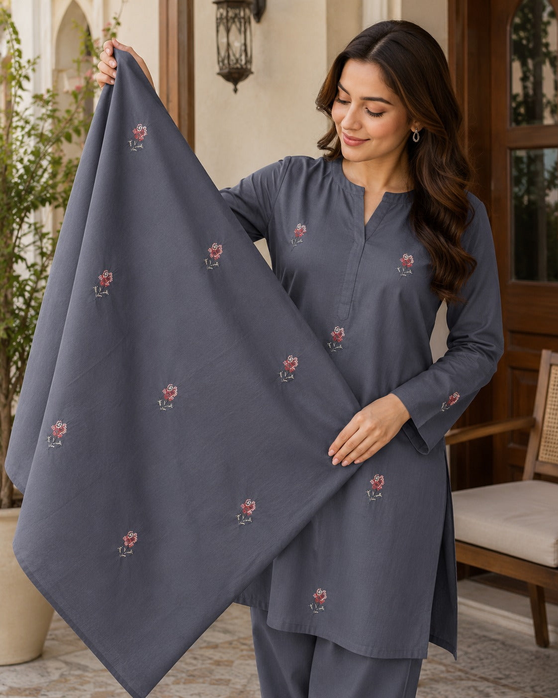 Bareeze Embroidered Lawn 2-Piece Unstitched