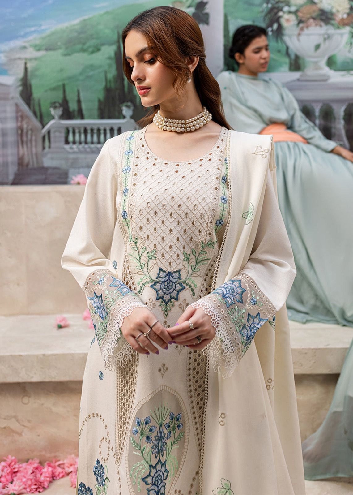 Jazmin Winter Embroidered 3 Piece Unstitched