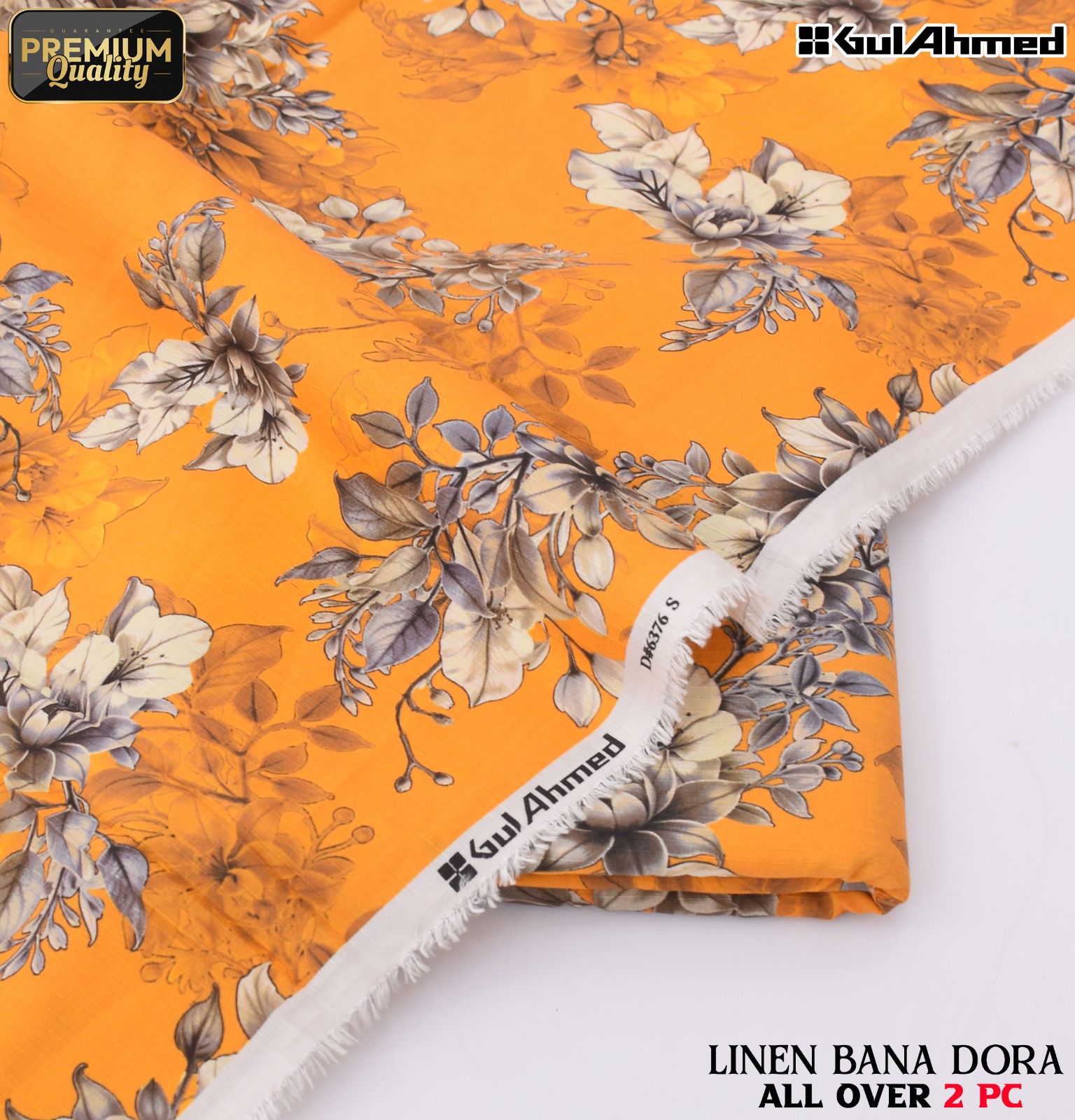 Linen Bana Doria 2_Piece All Over Digital Print