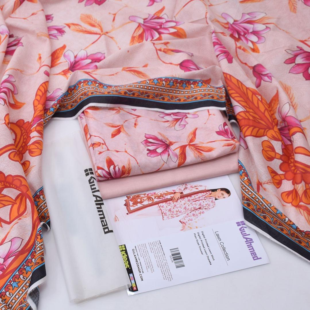 Gull Ahmed Digital Lawn 3-Piece Unstiched