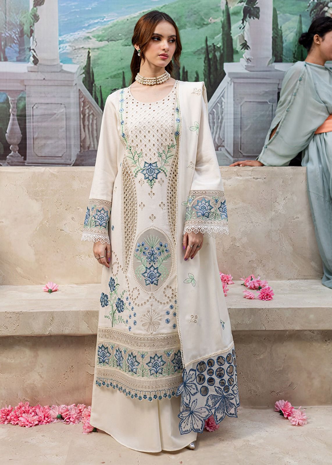 Jazmin Winter Embroidered 3 Piece Unstitched