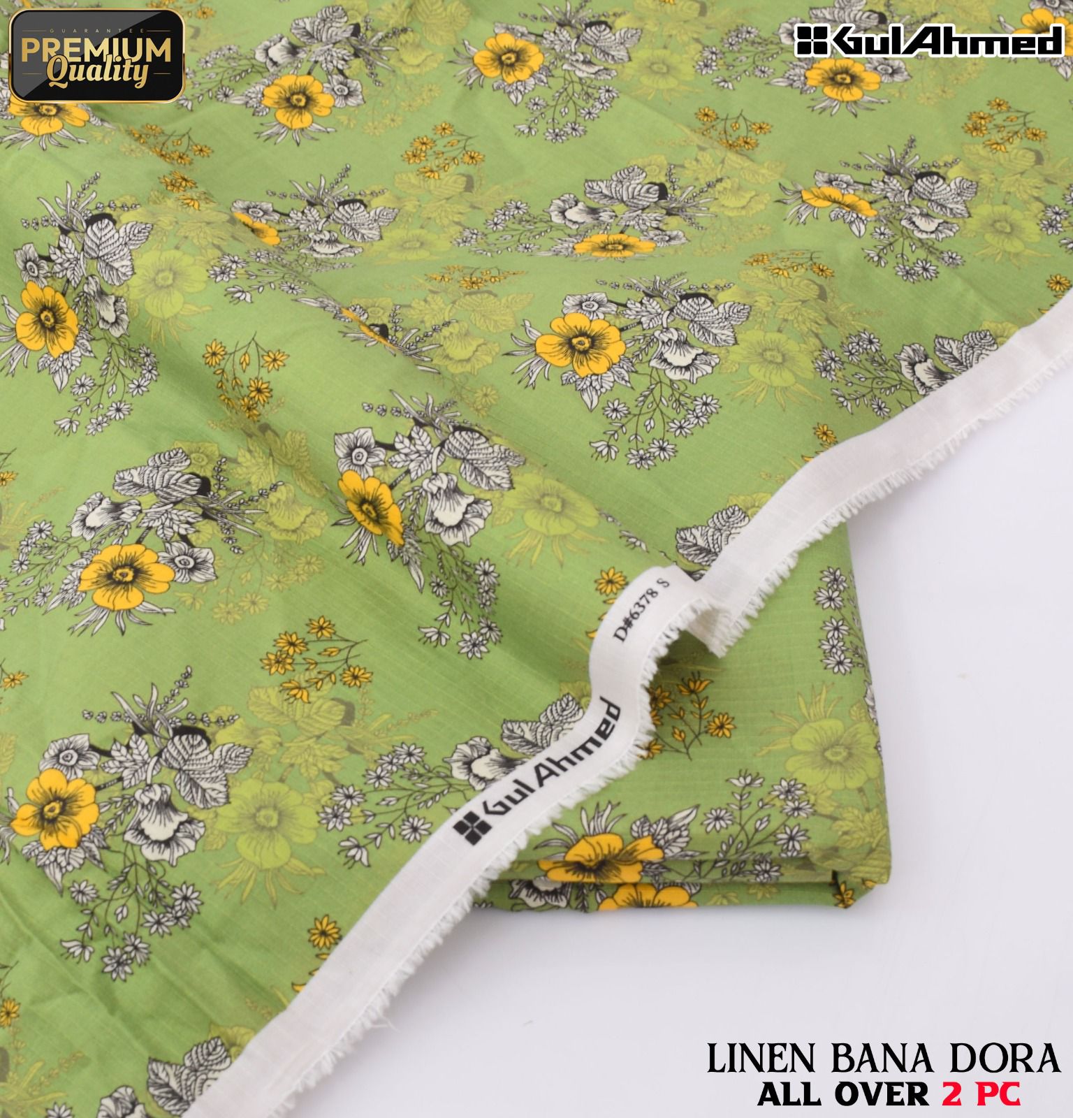 Linen Bana Doria 2_Piece All Over Digital Print