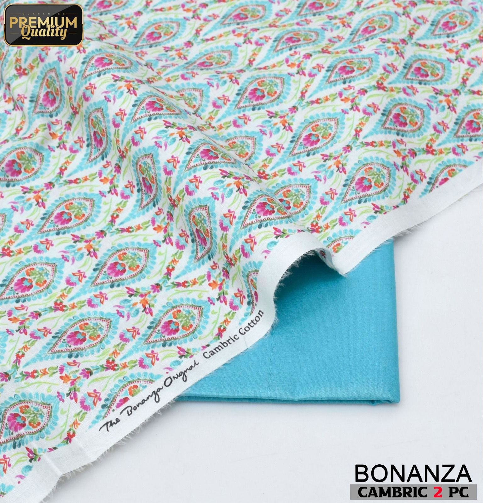 Bonanza Digital Lawn 2-Piece Un-stiched