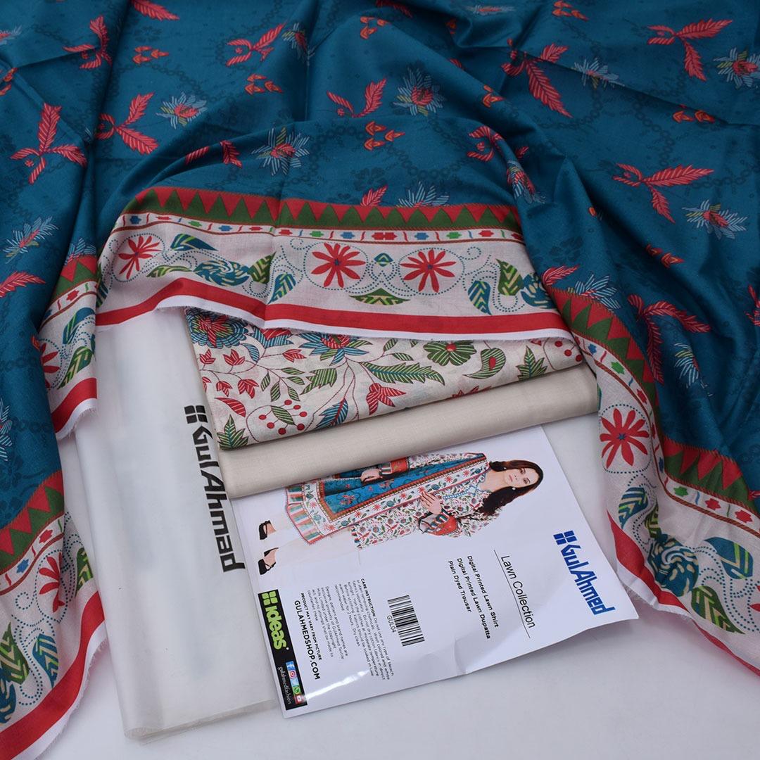 Gull Ahmed Digital Lawn 3-Piece Unstiched