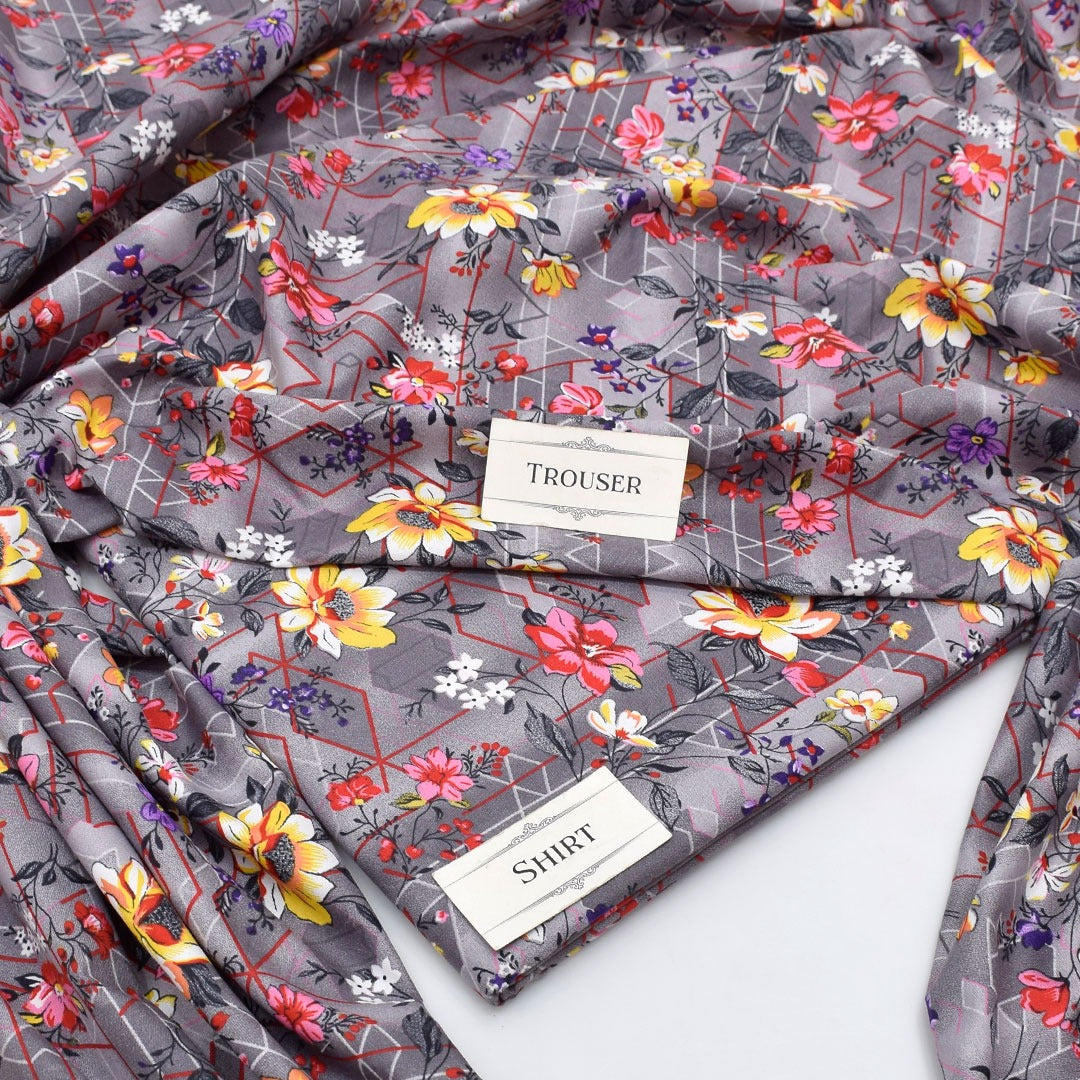 Premium Airjet Digital Printed 2-Piece Unstiched