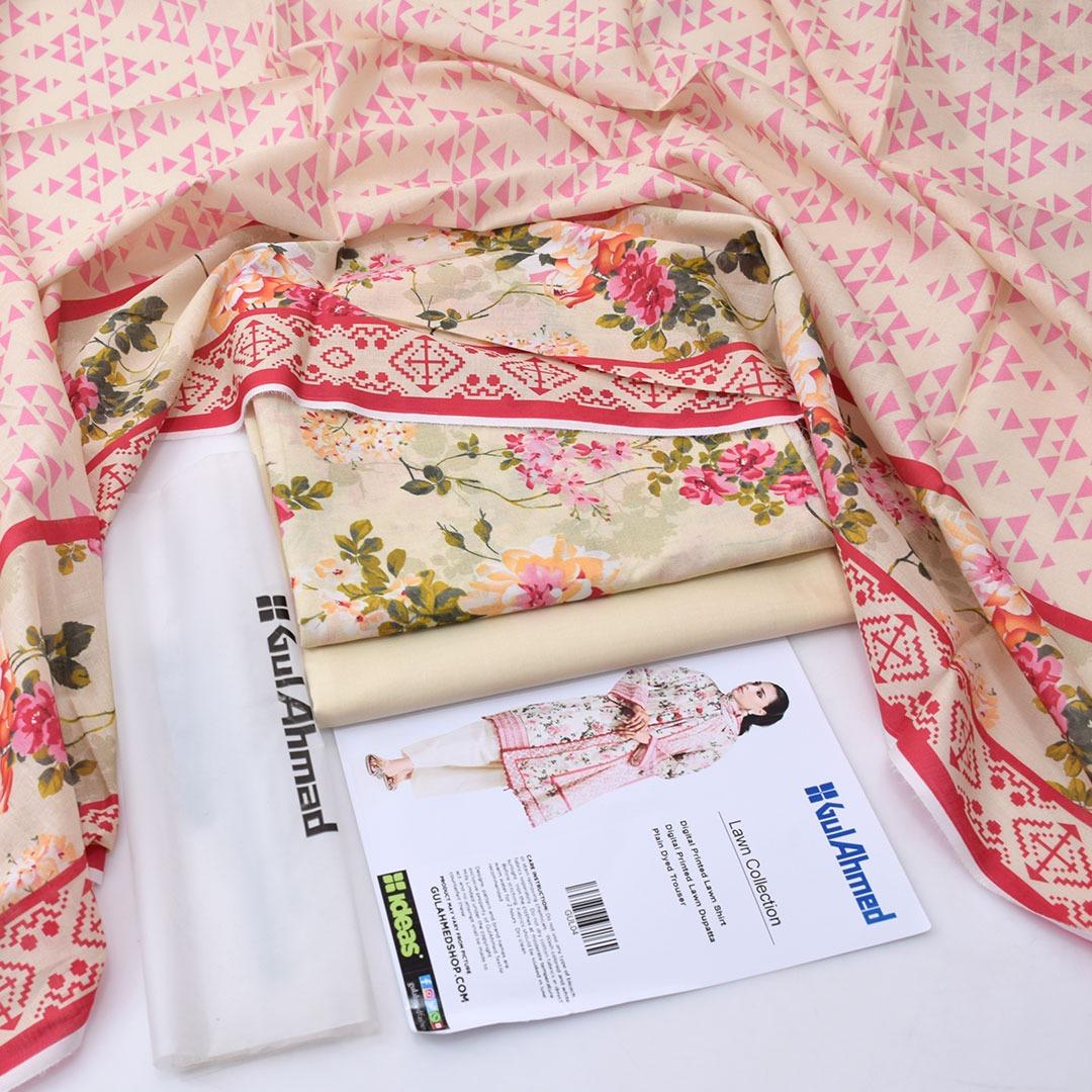 Gull Ahmed Digital Lawn 3-Piece Unstiched