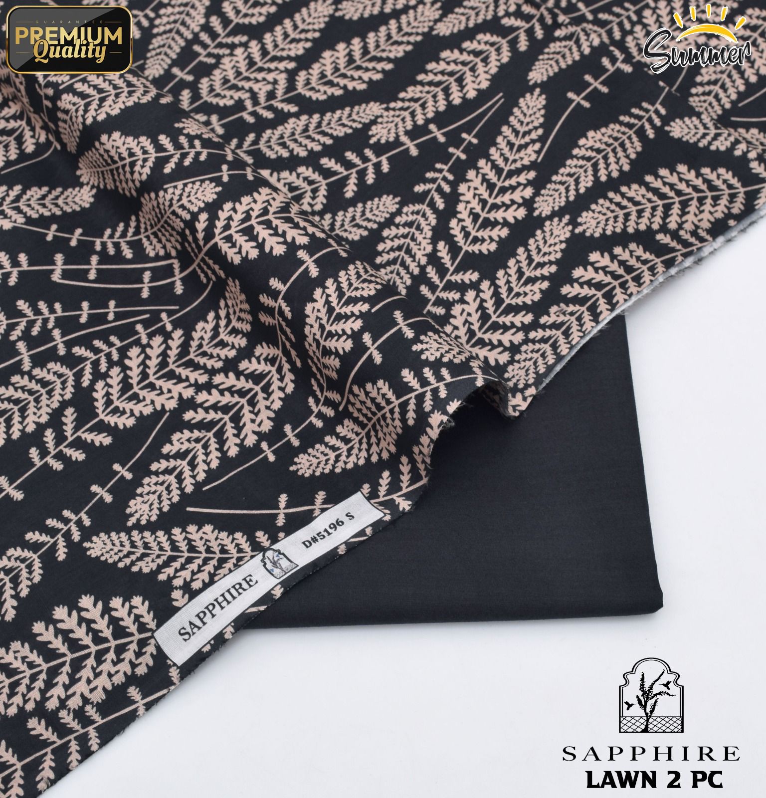 Bonanza Digital Lawn 2-Piece Un-stiched