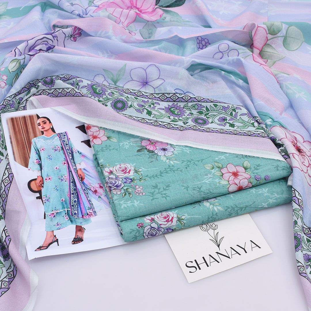 Shanaya Digital Lawn 3-Piece Unstiched
