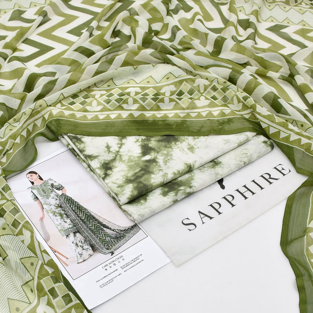 Iznik Lawn 3-Piece UnStiched