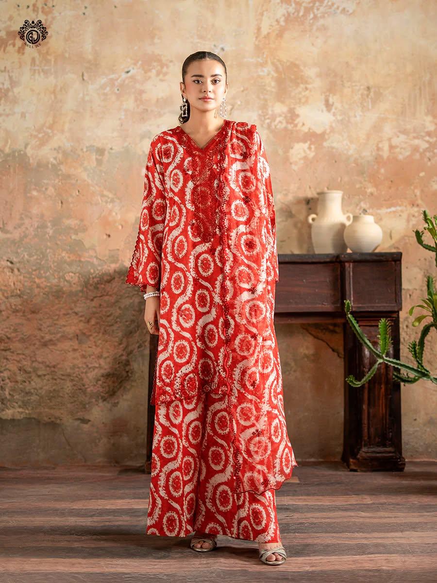 Gull Jee Digital Lawn 3-Piece Unstiched