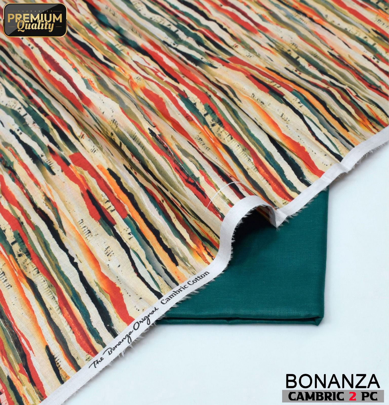 Bonanza Digital Lawn 2-Piece Un-stiched