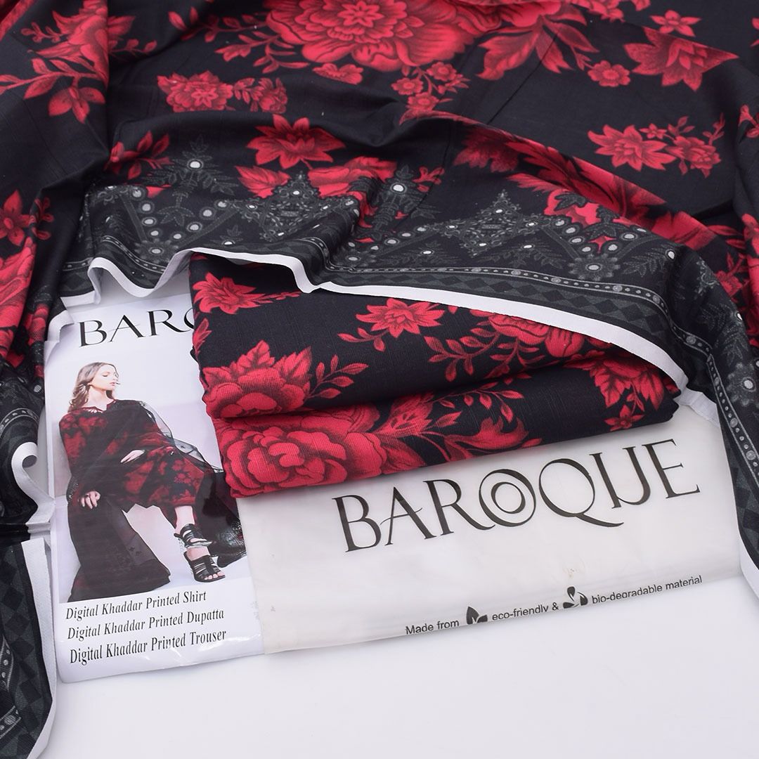 Khaddar 3 Piece Unstitched