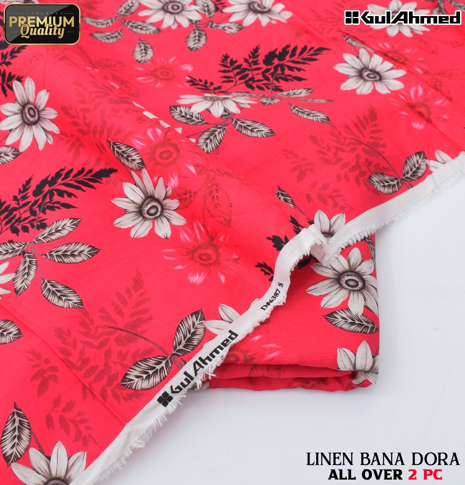 Linen Bana Doria 2_Piece All Over Digital Print