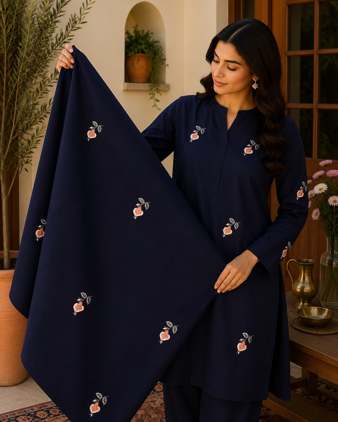 Bareeze Embroidered Lawn 2-Piece Unstitched